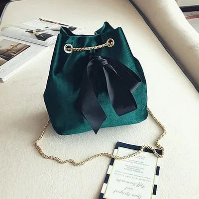 New Solid Chain Women Handbags