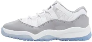 Nike AIR Jordan 11 Retro Low Preschool PS Little Kids 'Cement Grey’ 505835 140 - Size 12c
