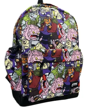 Ninja Turtles Enemies United Canvas Backpack