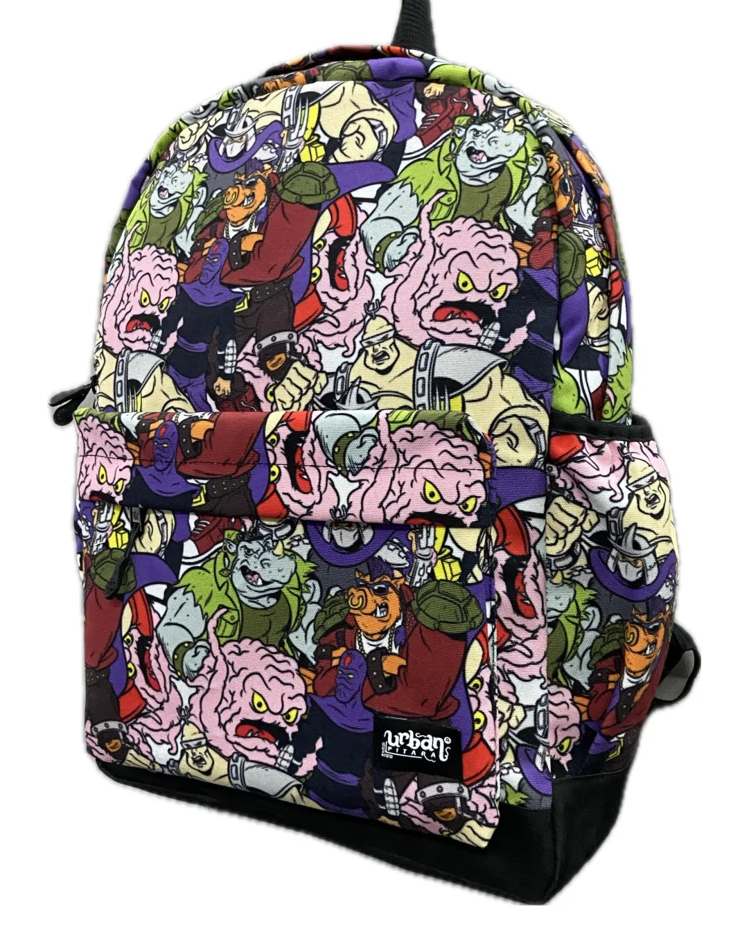 Ninja Turtles Enemies United Canvas Backpack