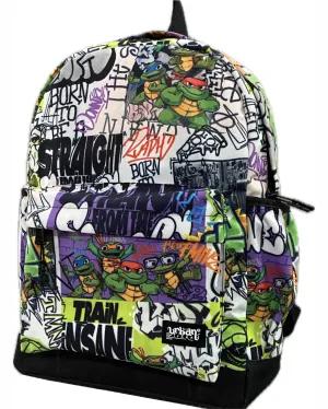 Ninja Turtles Straight Outta Sewer Canvas Backpack