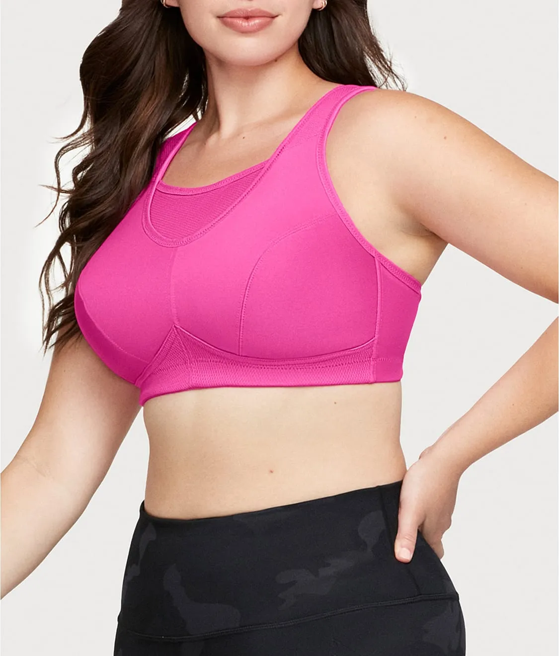 No-Bounce Cami Wire-Free Sports Bra