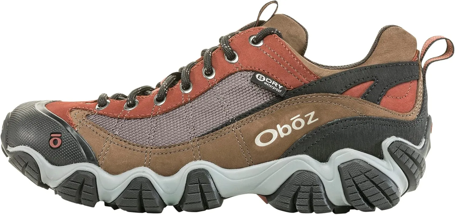 Oboz Firebrand II B-Dry Hiking Shoe - Men's Earth 12 Wide