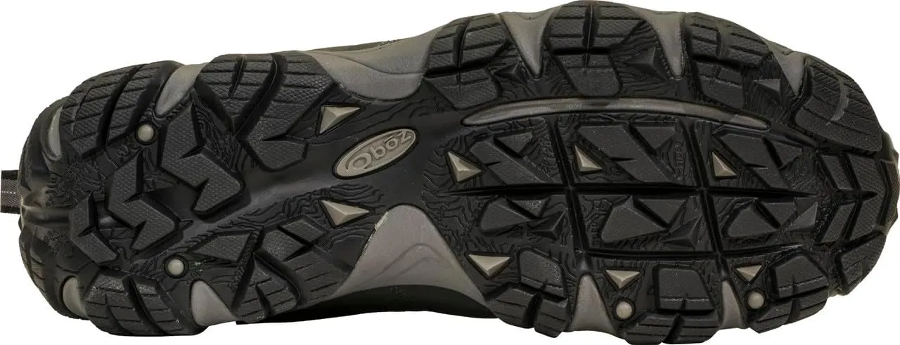 Oboz Men's Firebrand II Low B-Dry, Gray, 10 Wide