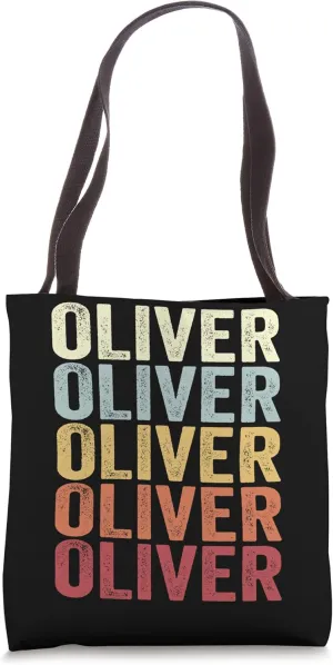 Oliver Pennsylvania Oliver PA Retro Vintage Text Tote Bag