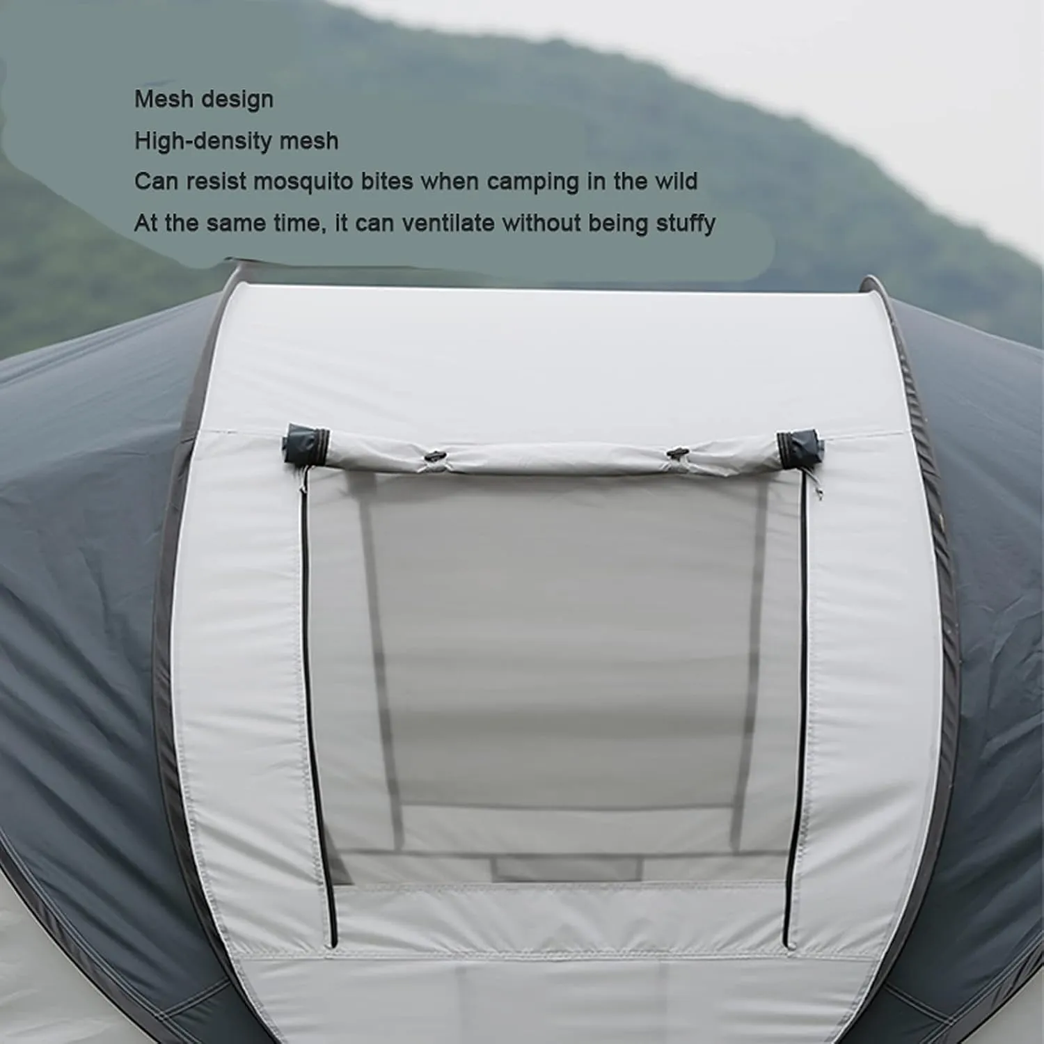 Outdoor Camping Thickened Rain-Proof Automatic Park Beach Picnic Portable Foldable Quick-Open Camping Tent Hopeful