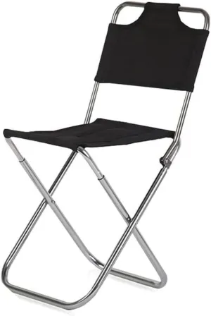 Outdoor Chair Folding Camping Chair Outdoor Folding Chair Ultra-Light Portable Small Stool Comfortable Backrest Chair Travel Sketch Fishing Chair Camping Chair Foldable Chair