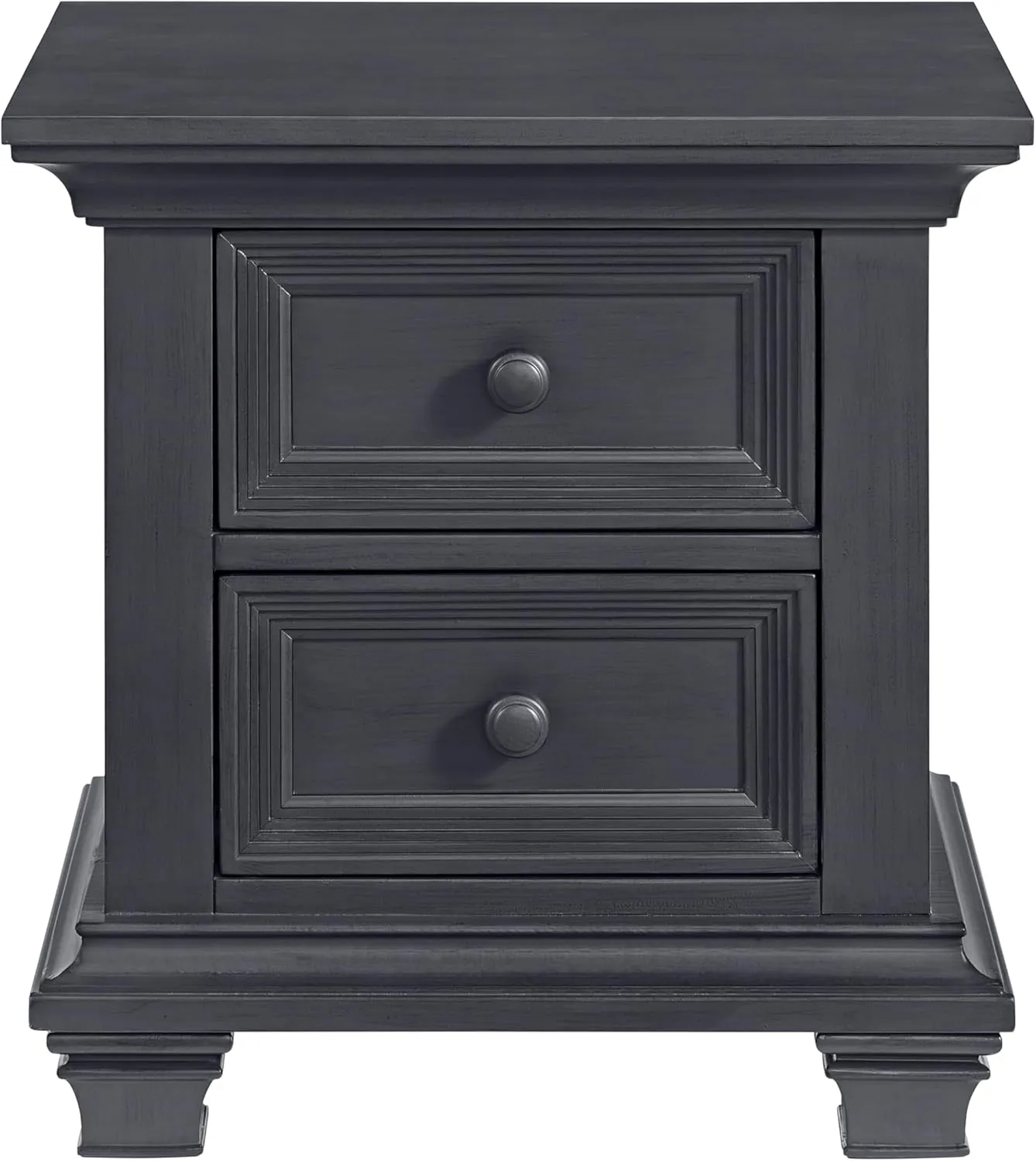 Oxford Baby Weston 2-Drawer Nightstand, Midnight Slate