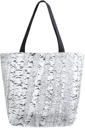 Oyihfvs Canvas Tote Grocery Bag, Women Large Shoulder Bag, Reusable Grocery Handbag