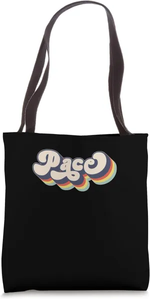 PACE Family Name Personalized Surname PACE Tote Bag