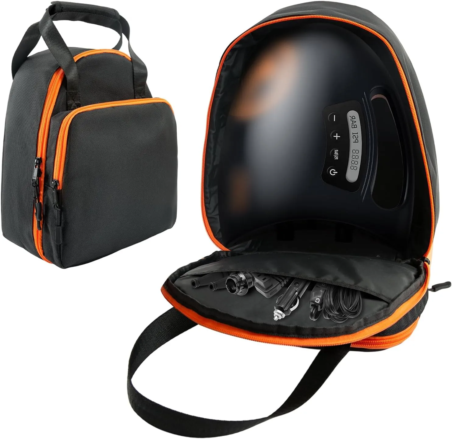 Paddle Board Pump Bag,Oxford Carrying Bag for Sup Pump,Storage Bag for Electric Air Pump Shark II,Paddle Board Accessories (Only Bag)