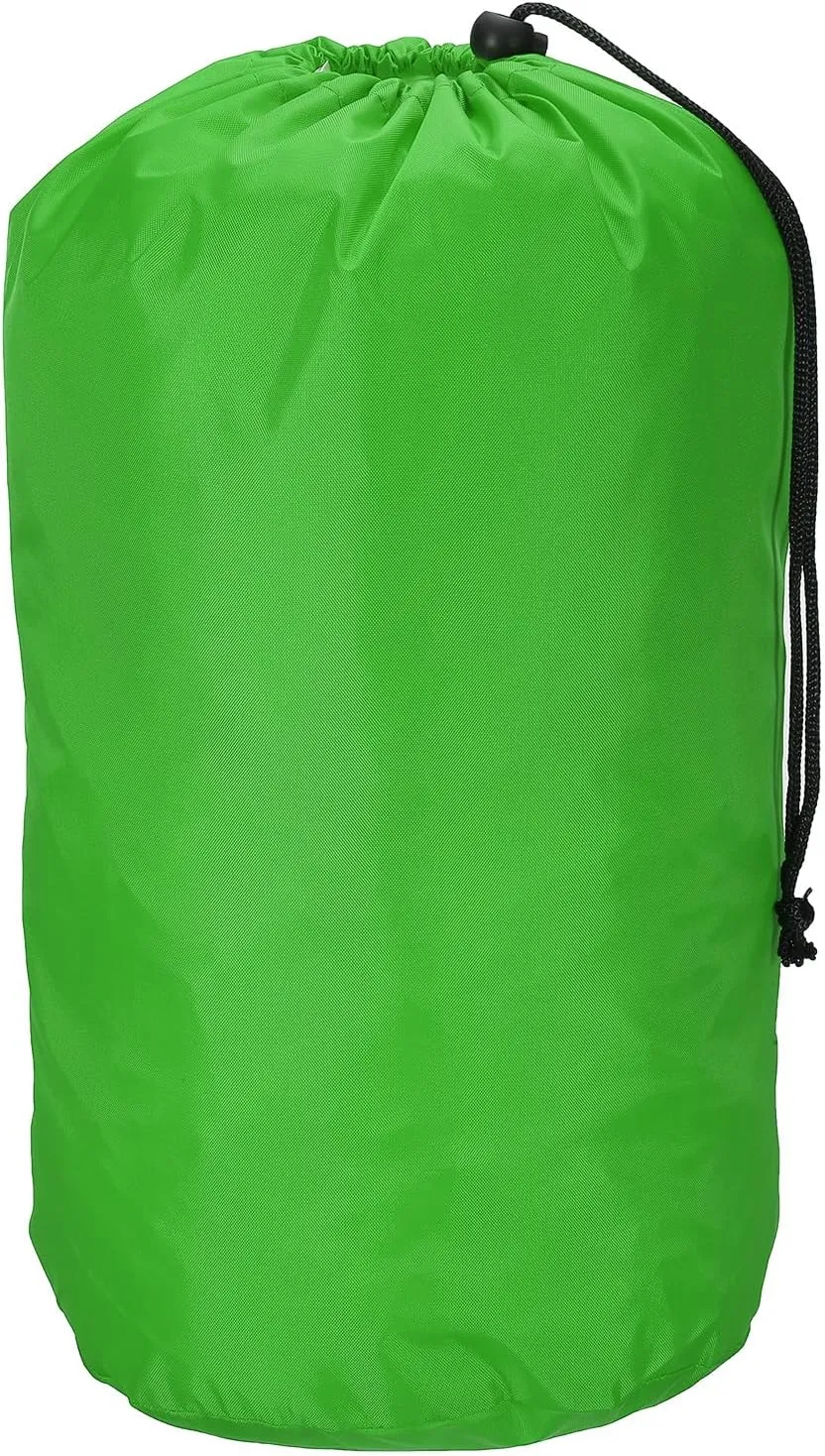 PATIKIL Stuff Sack, Waterproof Outdoor Storage Sack Portable Drawstring Dust Flap Bag for Camping Hiking