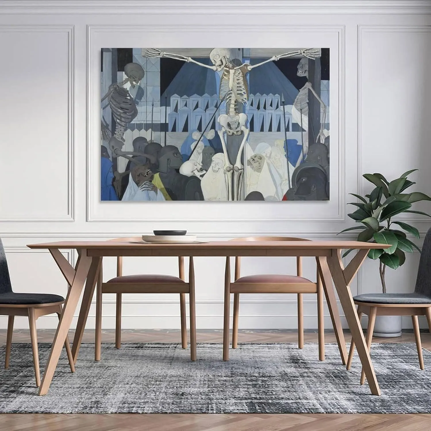 Paul Delvaux Posters Print (1) Poster Decorative Painting Canvas Wall Art Living Room Posters Bedroom Painting 20x30inch(50x75cm)