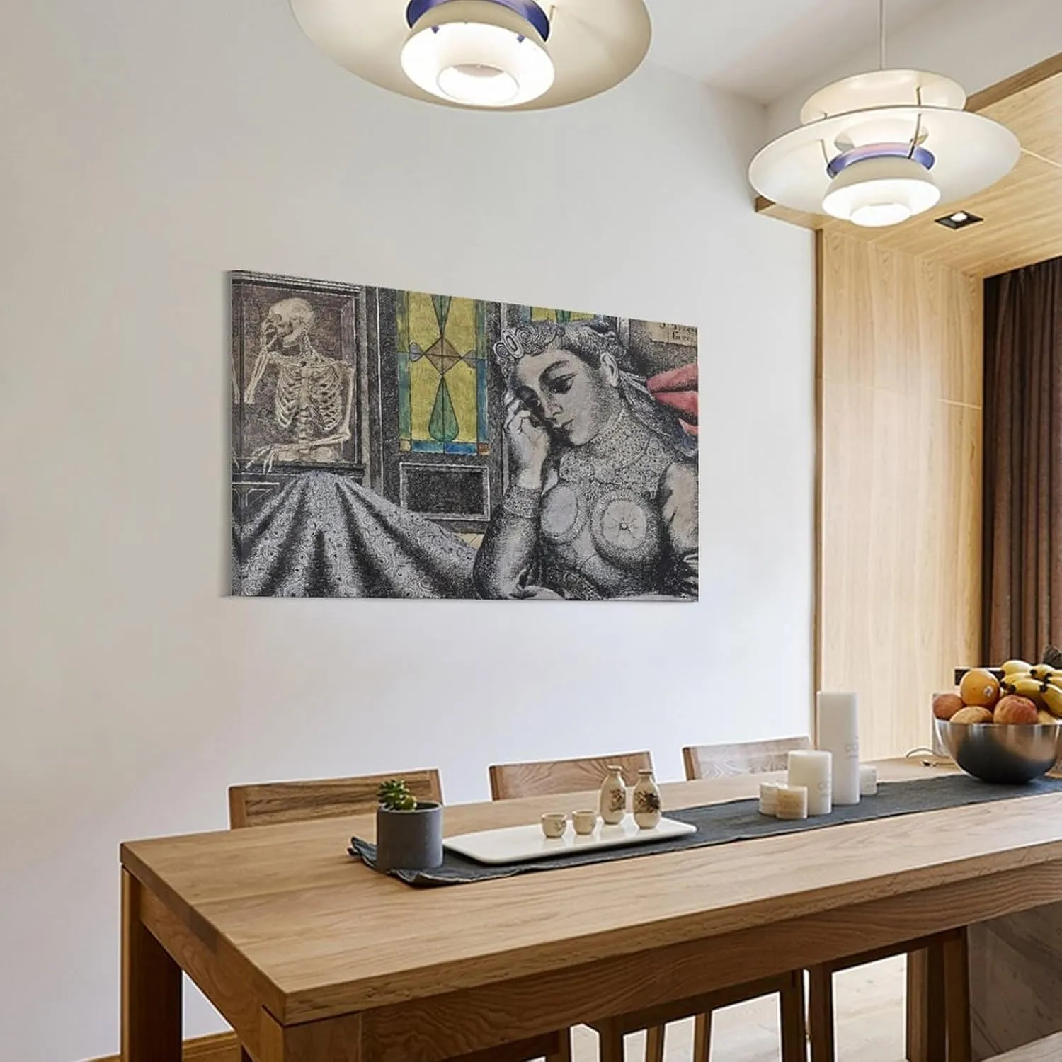 Paul Delvaux Posters Print (3) Print Photo Art Painting Canvas Poster Home Decorative Bedroom Modern Decor Posters Gifts 08x12inch(20x30cm)