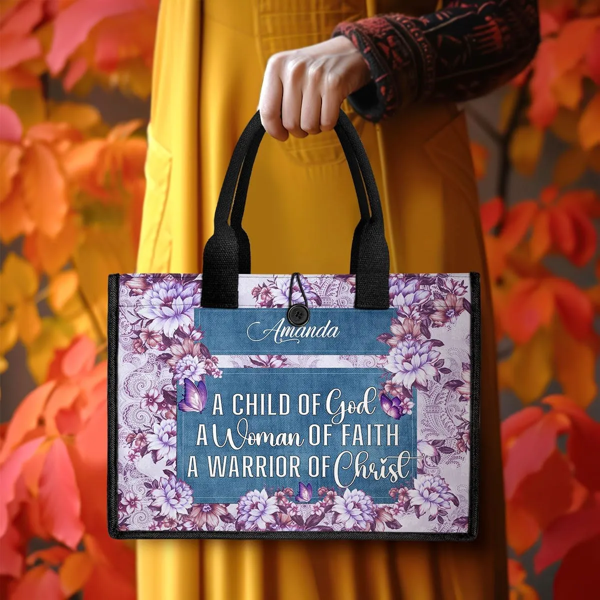 Personalized Canvas Totebag - Premium Canvas Totebag For Women - Christian Gifts For Women - Gifts For Mother