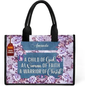 Personalized Canvas Totebag - Premium Canvas Totebag For Women - Christian Gifts For Women - Gifts For Mother