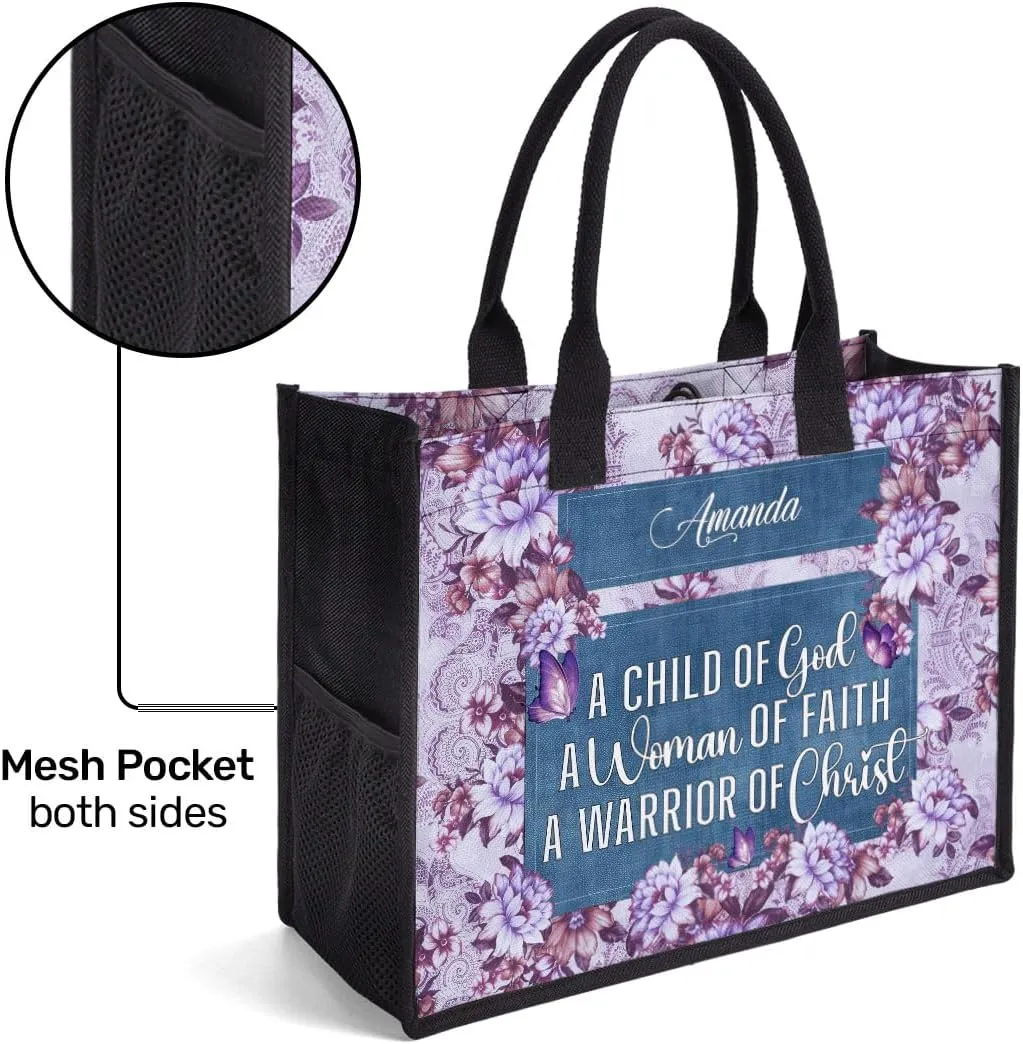 Personalized Canvas Totebag - Premium Canvas Totebag For Women - Christian Gifts For Women - Gifts For Mother