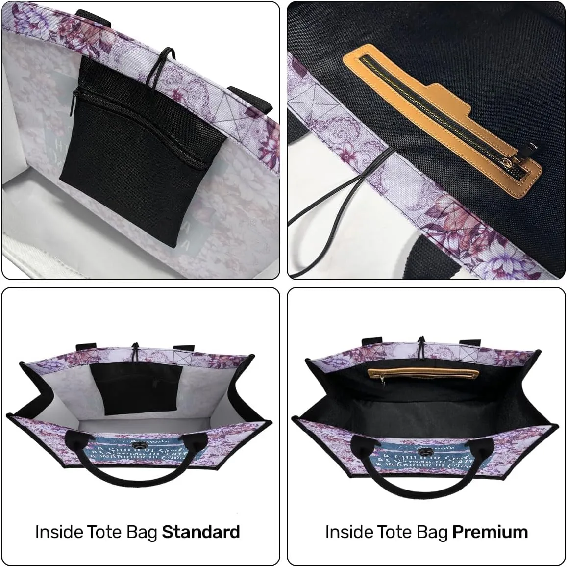 Personalized Canvas Totebag - Premium Canvas Totebag For Women - Christian Gifts For Women - Gifts For Mother