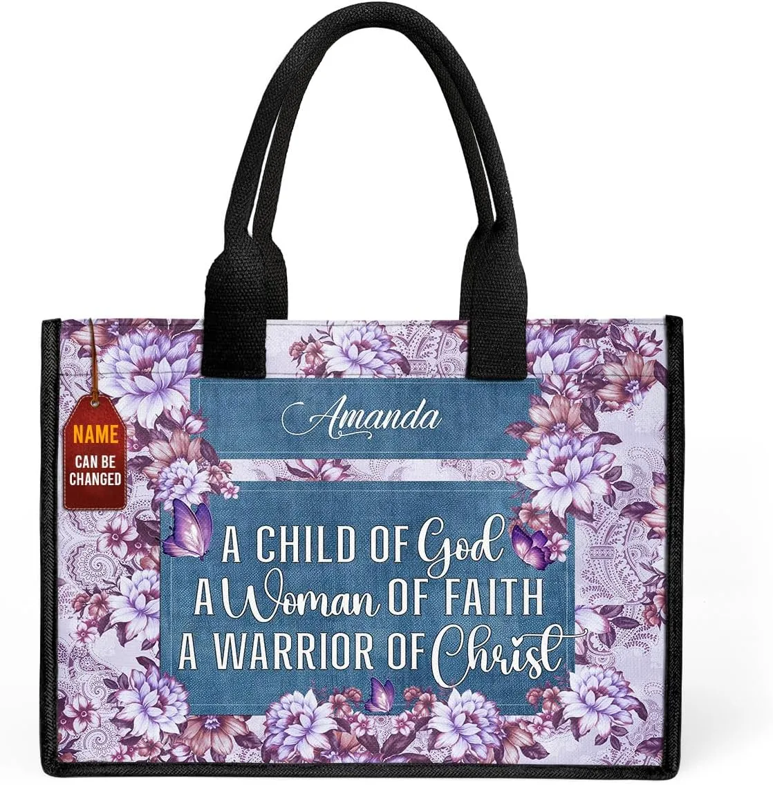 Personalized Canvas Totebag - Premium Canvas Totebag For Women - Christian Gifts For Women - Gifts For Mother