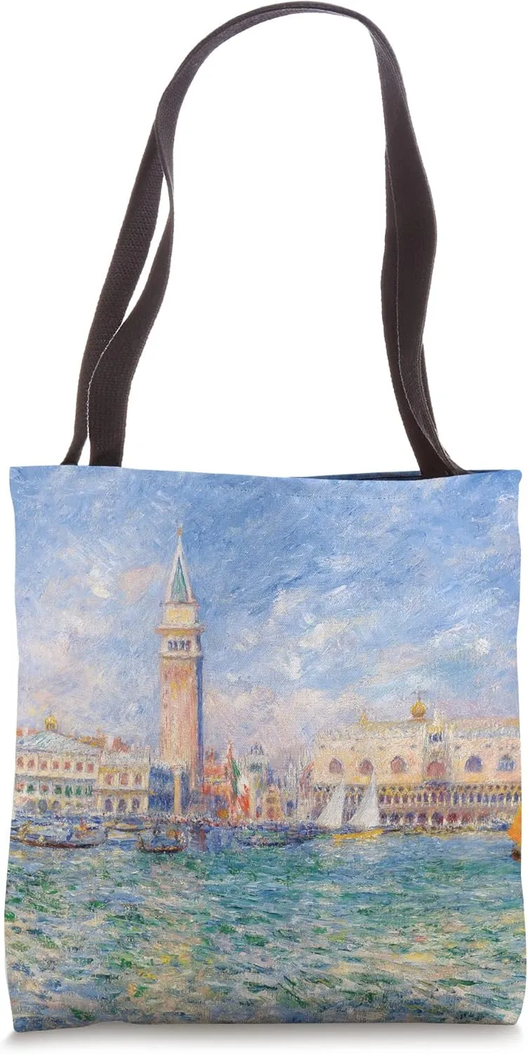 Pierre-Auguste Renoir's The Doges Palace Venice Tote Bag