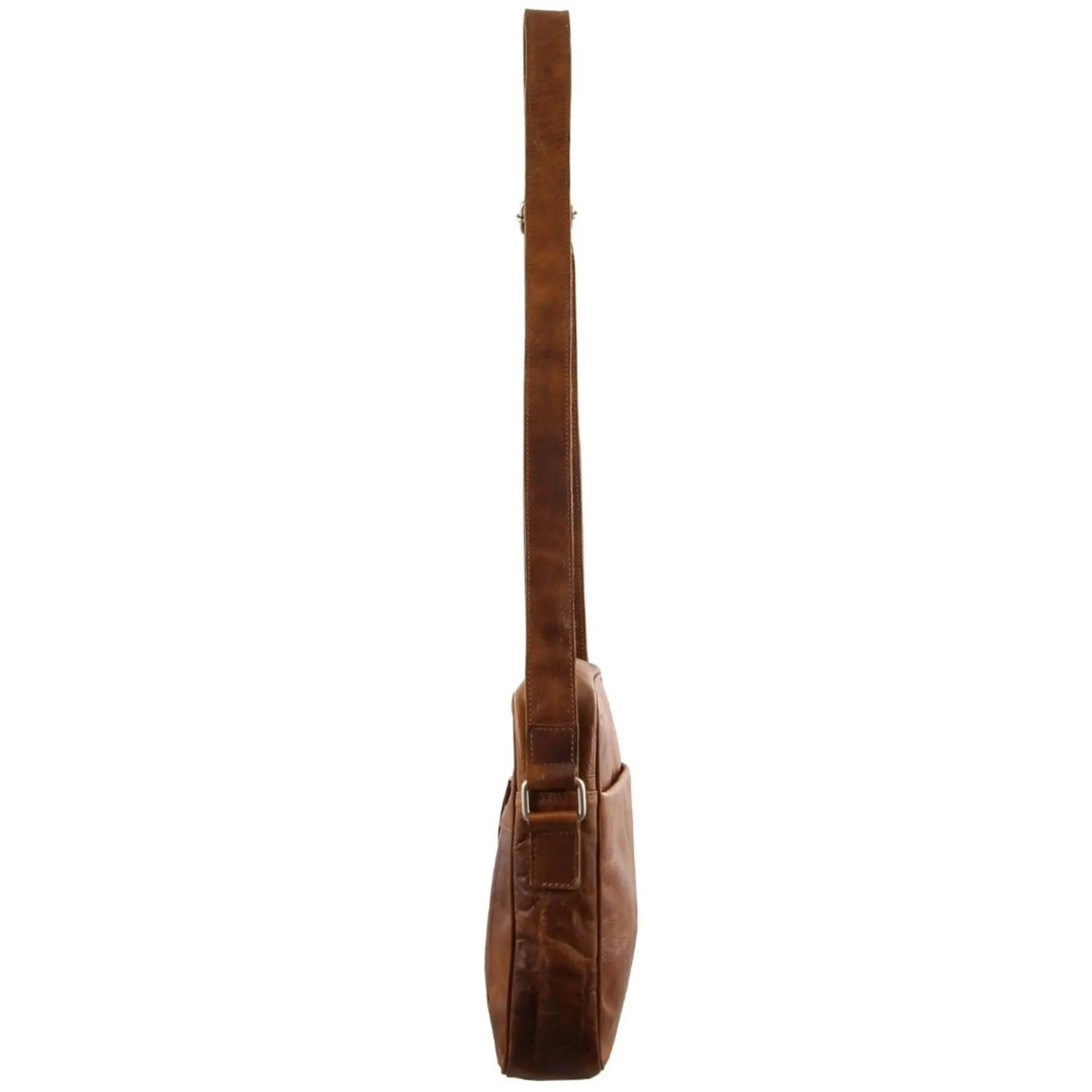 Pierre Cardin Leather shoulder bag 2800 COGNAC