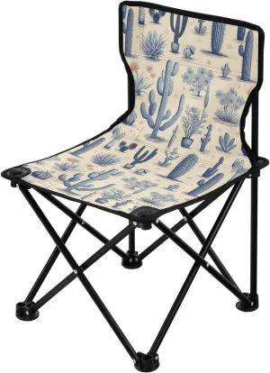 Portable Camping Chairs Cactus Lightweight Folding Chair for Camping, Beach, Picnic, Travel and Sports with Carry Bag 20849428