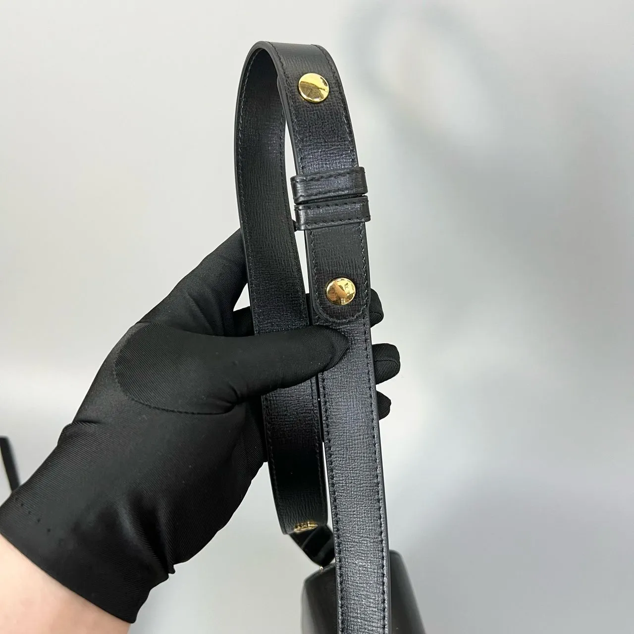 Preloved Gucci 1955 crossbody bag 25*15CM Black XJ11396