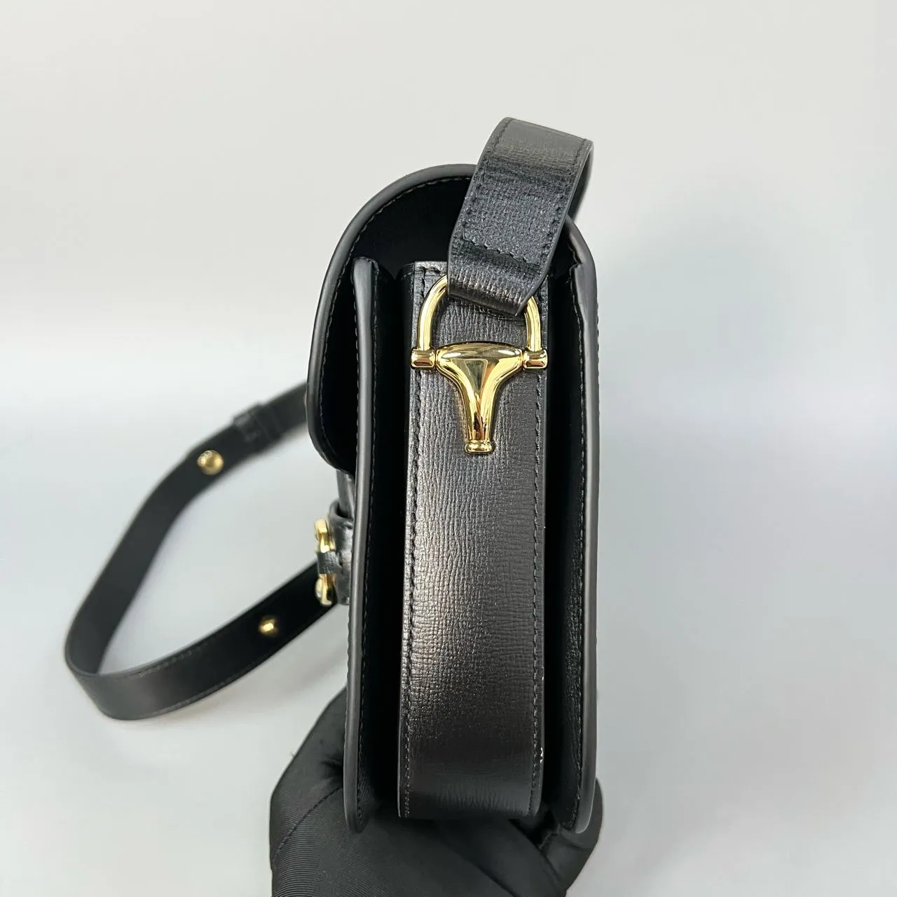 Preloved Gucci 1955 crossbody bag 25*15CM Black XJ11396