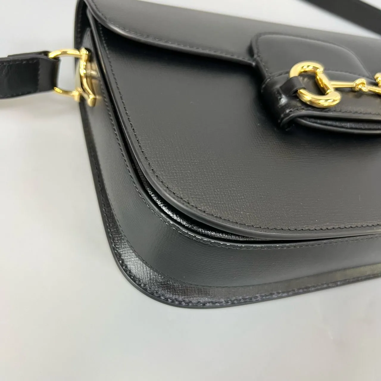 Preloved Gucci 1955 crossbody bag 25*15CM Black XJ11396