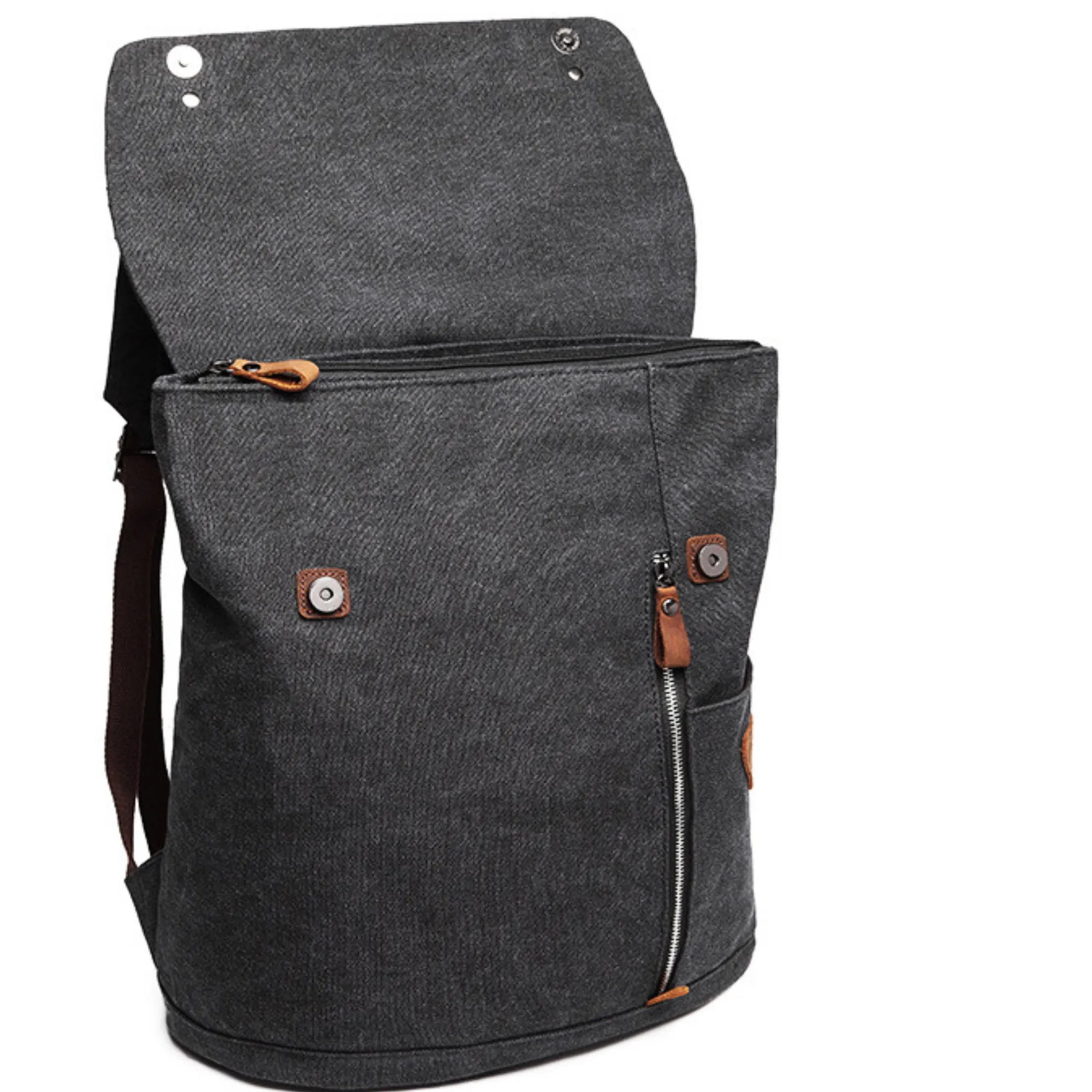 Premium Canvas Backpack – Large Hiking, School, Travel & Sport Shoulder Bag