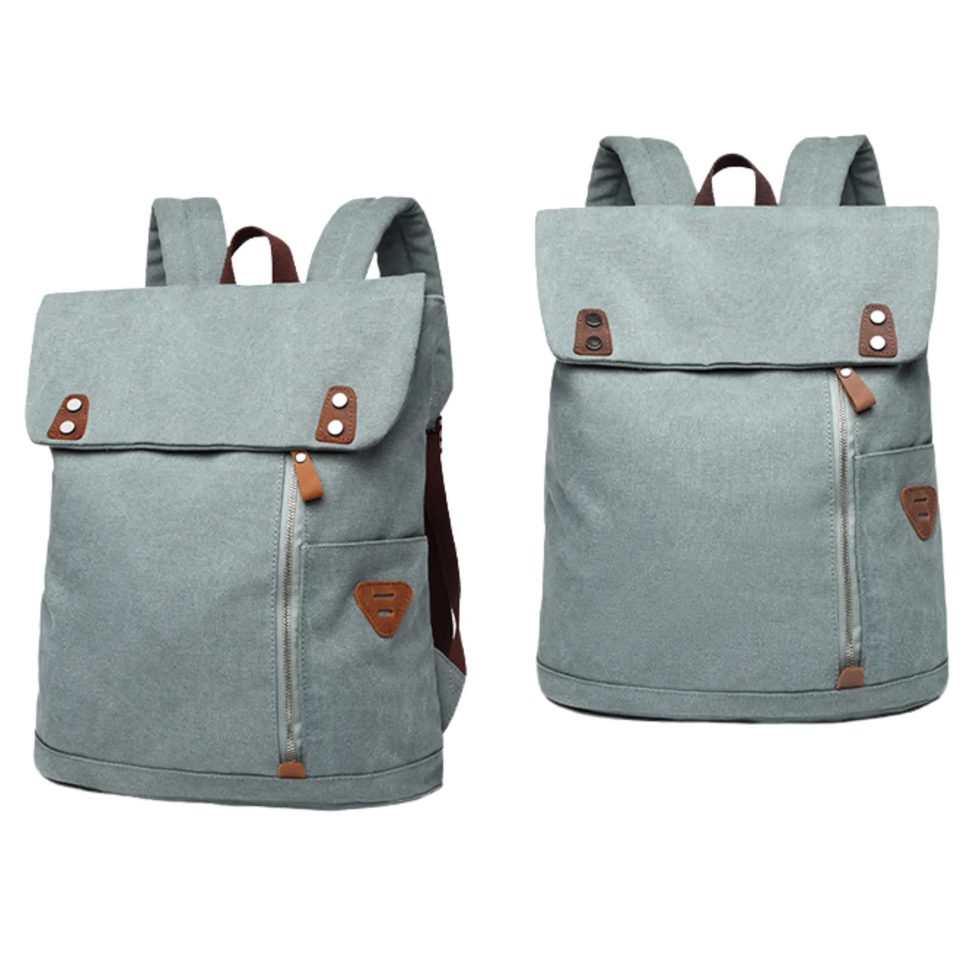 Premium Canvas Backpack – Large Hiking, School, Travel & Sport Shoulder Bag