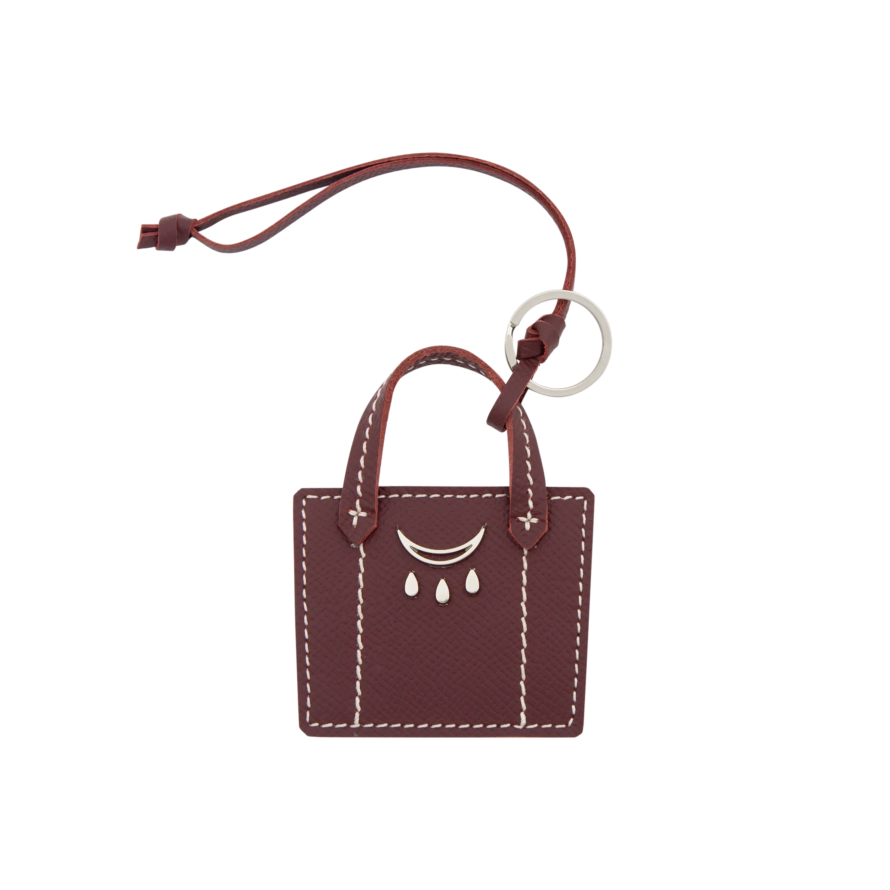 QIMU Bag Charm - Merlot
