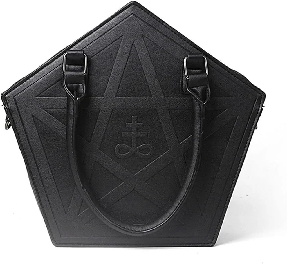 QZUnique Halloween Purses Gothic Novelty Shoulder Bag Pumpkin Coffin Skull Bat Crossbody Bag holiday Party Gift Candy Bag