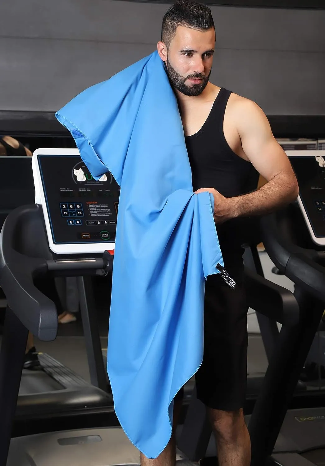 Rainleaf Microfiber Towel Perfect Travel & Gym & Camping Towel. Quick Dry - Super Absorbent - Ultra Compact - Lightweight. Suitable for Trip, Beach, Shower, Backpacking, Pool