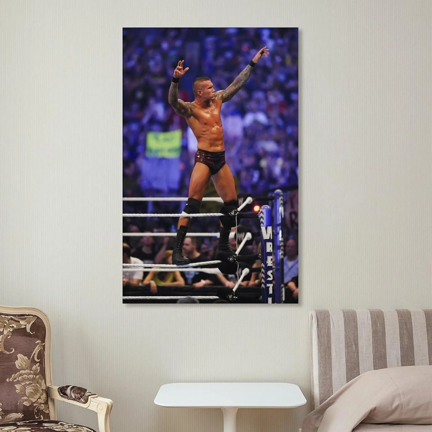 Randy- Orton Wrestler Poster (14) Canvas Art Poster And Wall Art Picture Print Modern Family Bedroom Decor Posters 08x12inch(20x30cm)