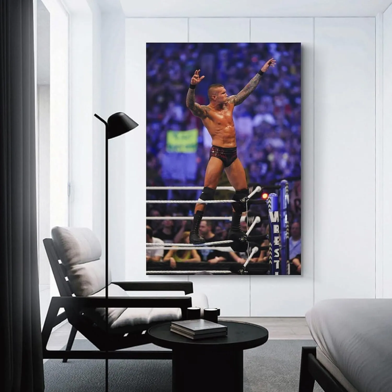 Randy- Orton Wrestler Poster (14) Canvas Art Poster And Wall Art Picture Print Modern Family Bedroom Decor Posters 08x12inch(20x30cm)