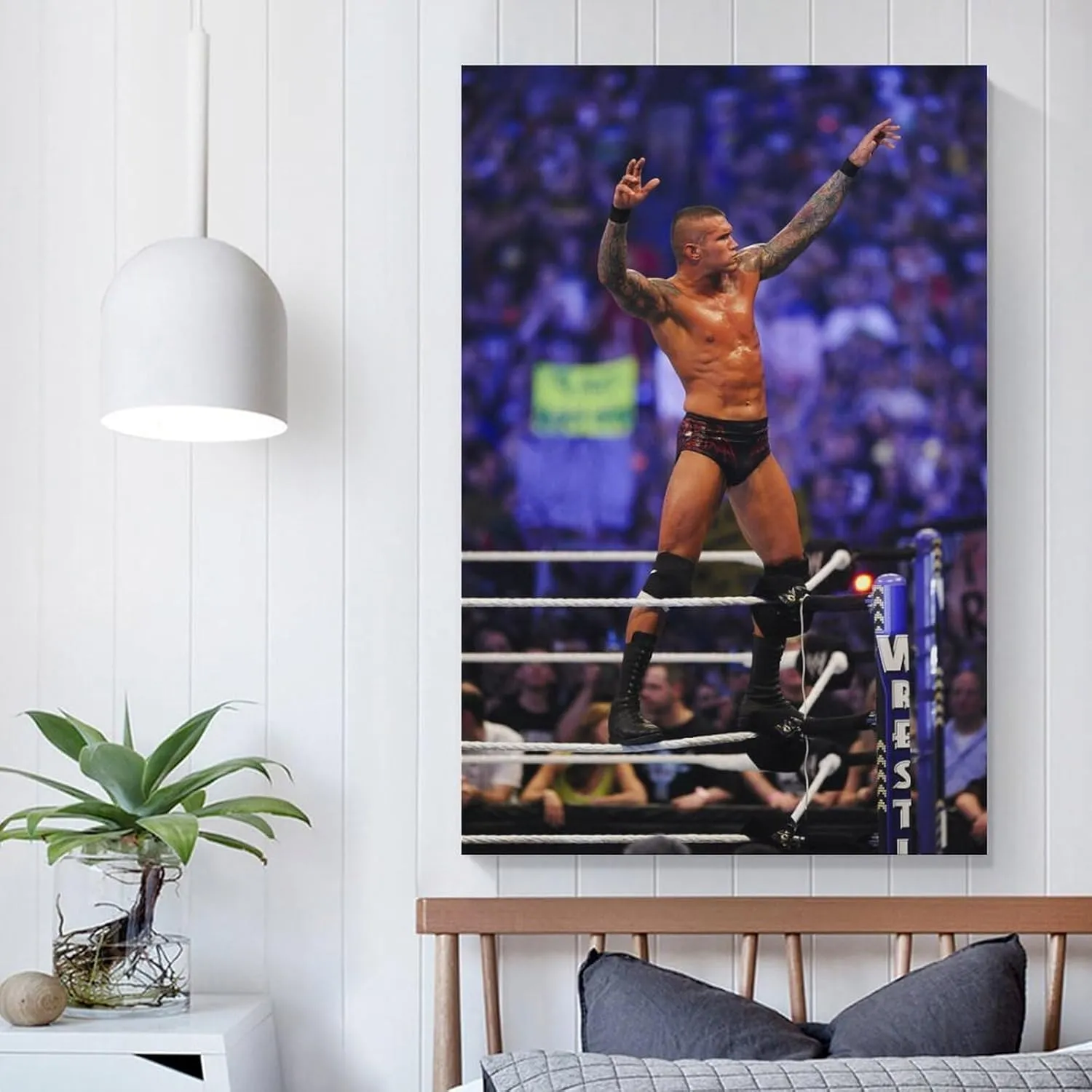 Randy- Orton Wrestler Poster (14) Canvas Art Poster And Wall Art Picture Print Modern Family Bedroom Decor Posters 08x12inch(20x30cm)