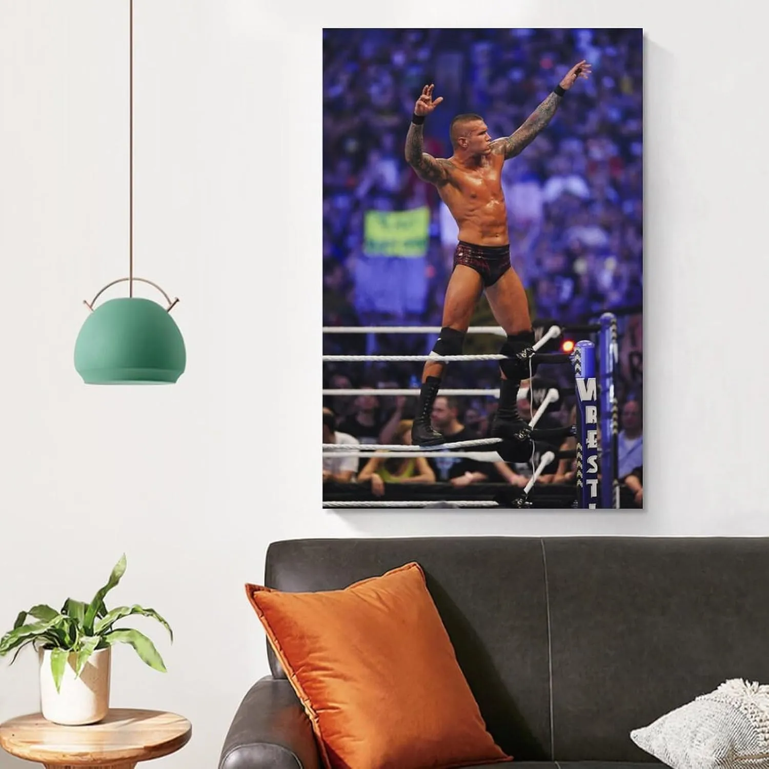 Randy- Orton Wrestler Poster (14) Canvas Art Poster And Wall Art Picture Print Modern Family Bedroom Decor Posters 08x12inch(20x30cm)