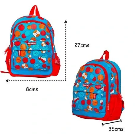 Rapid BB Bag | Wacky Design |  Vivid Colours |  Basketball Print