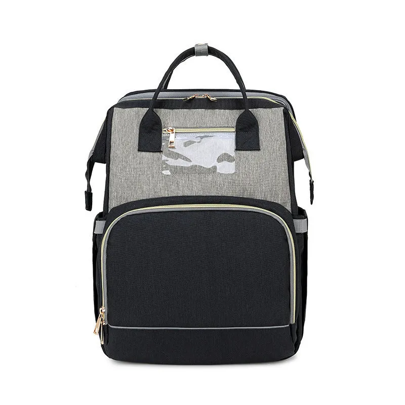 Rose – Multi-Compartment Backpack with Top Handles and Zippered Pockets