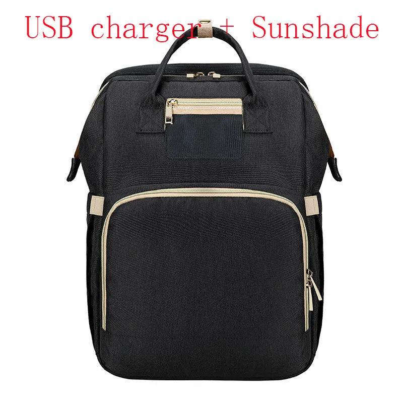 Rose – Multi-Compartment Backpack with Top Handles and Zippered Pockets