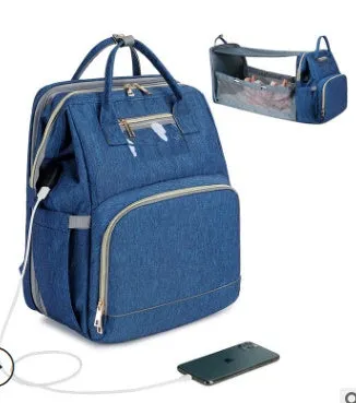 Rose – Multi-Compartment Backpack with Top Handles and Zippered Pockets