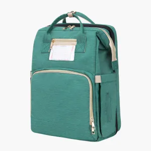 Rose – Multi-Compartment Backpack with Top Handles and Zippered Pockets