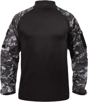 Rothco Fire Retardant Combat Shirt (US, Alpha, Large, Regular, Regular, Subdued Urban Digital Camo)