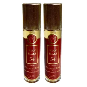 Ryan Blake 54 Baccarat Pour Femme – Luxurious Eau de Toilette for Women – 1oz x 2 Travel Spray Bottles – Elegant, Long-Lasting Scent Set