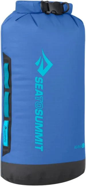 Sea to Summit Big River Dry Bag, Heavy-Duty Dry Storage, 13 Liter, Surf Blue