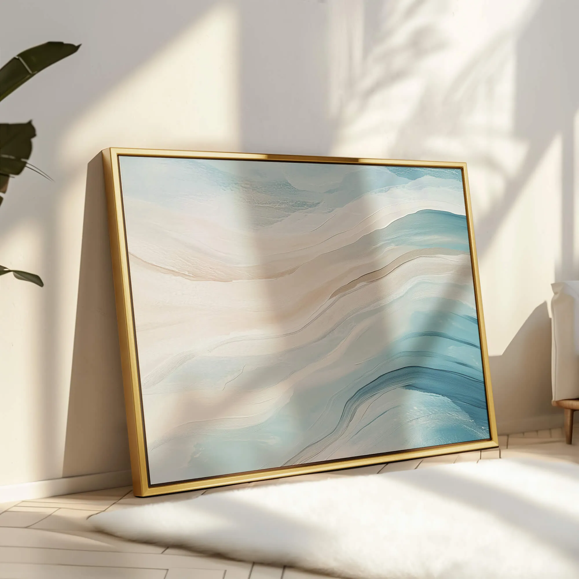 Seabound Framed Canvas