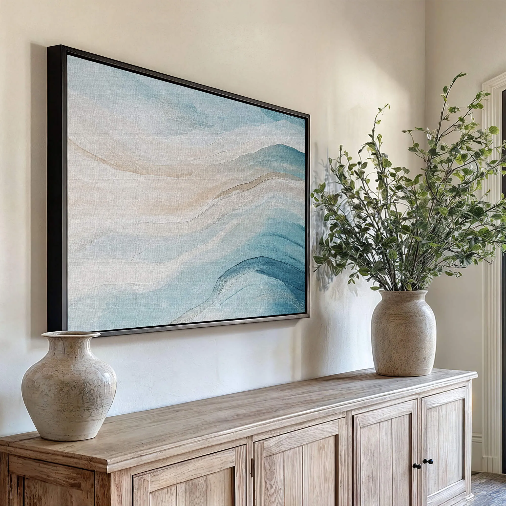 Seabound Framed Canvas