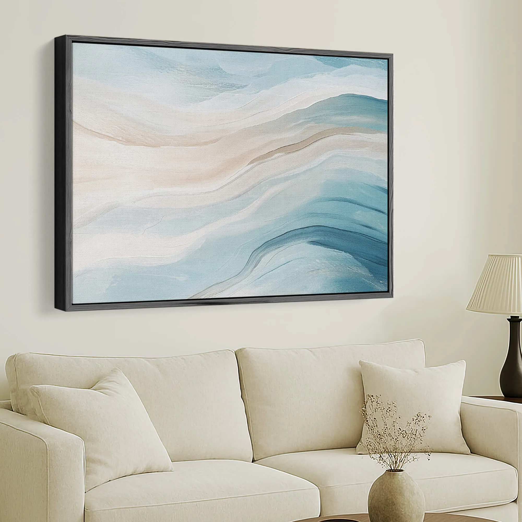Seabound Framed Canvas