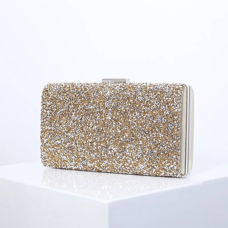 Sequin Evening Bag Female Diamond Clutch